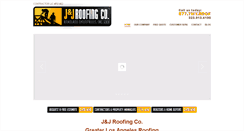 Desktop Screenshot of jandjroofing.com